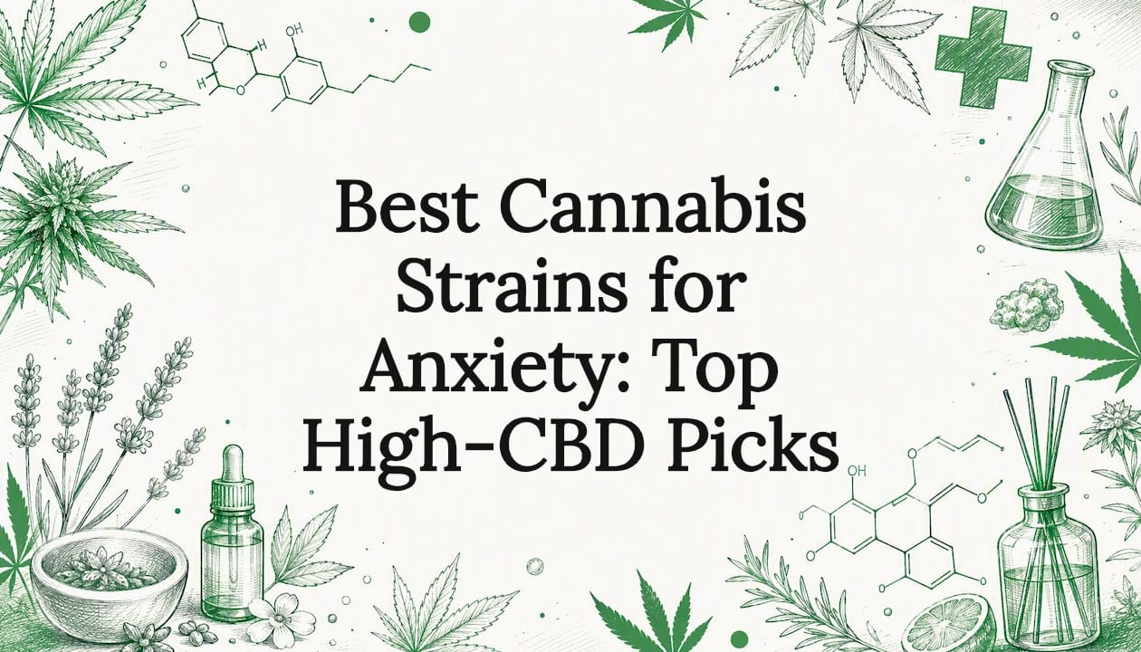 Best Cannabis Strains for Anxiety: Top High-CBD Picks