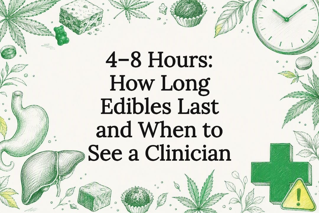 4–8 Hours: How Long Edibles Last and When to See a Clinician
