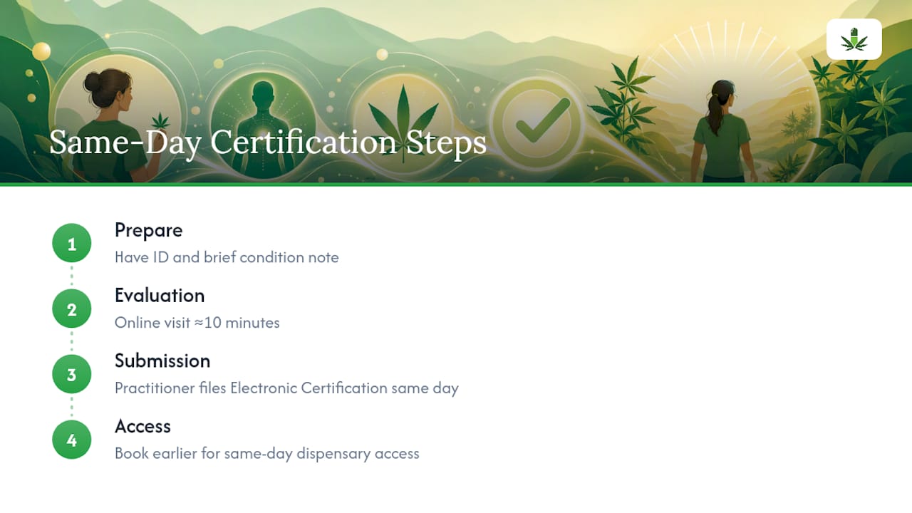 Get Certified Today Without the Multi-Day Wait — overview diagram