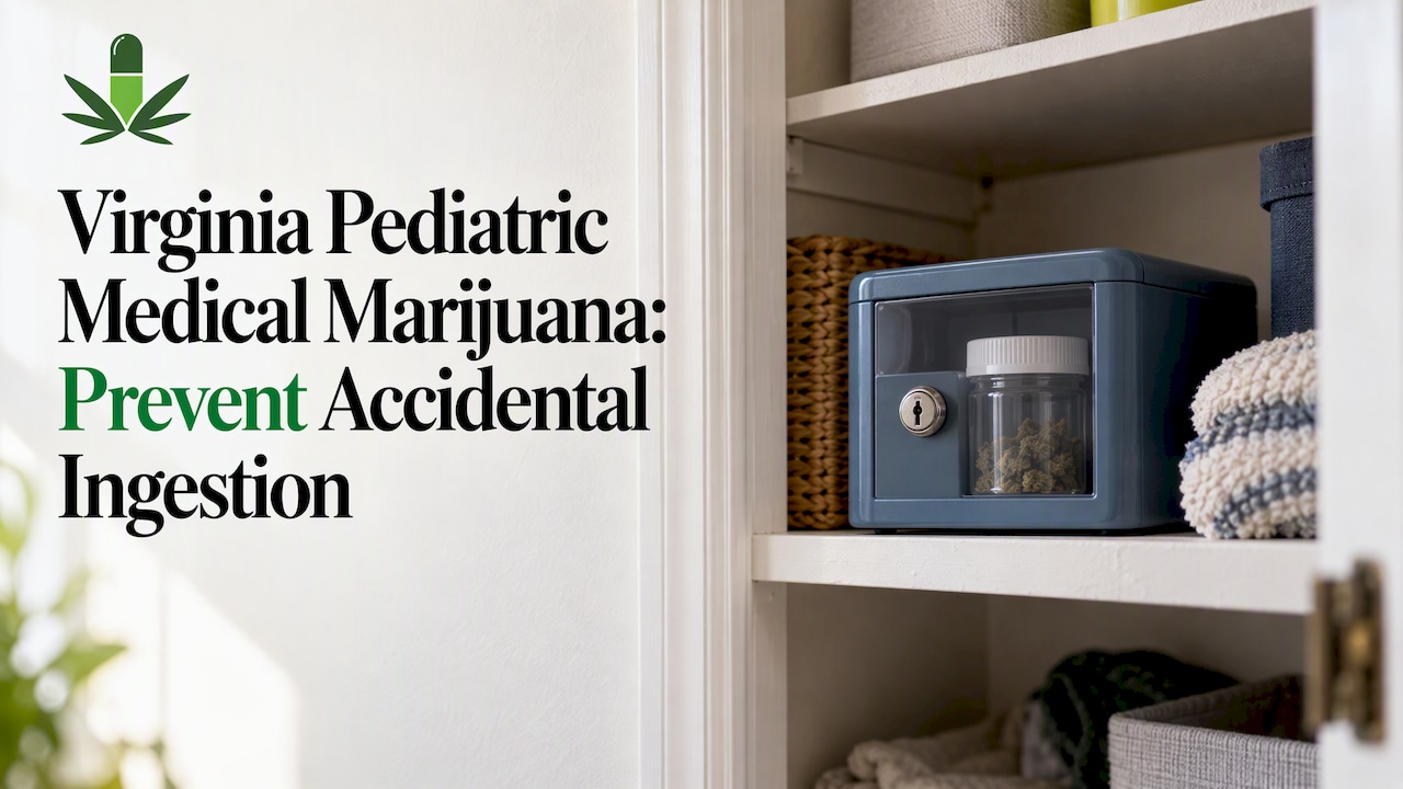 Virginia Pediatric Medical Marijuana: Prevent Accidental Ingestion